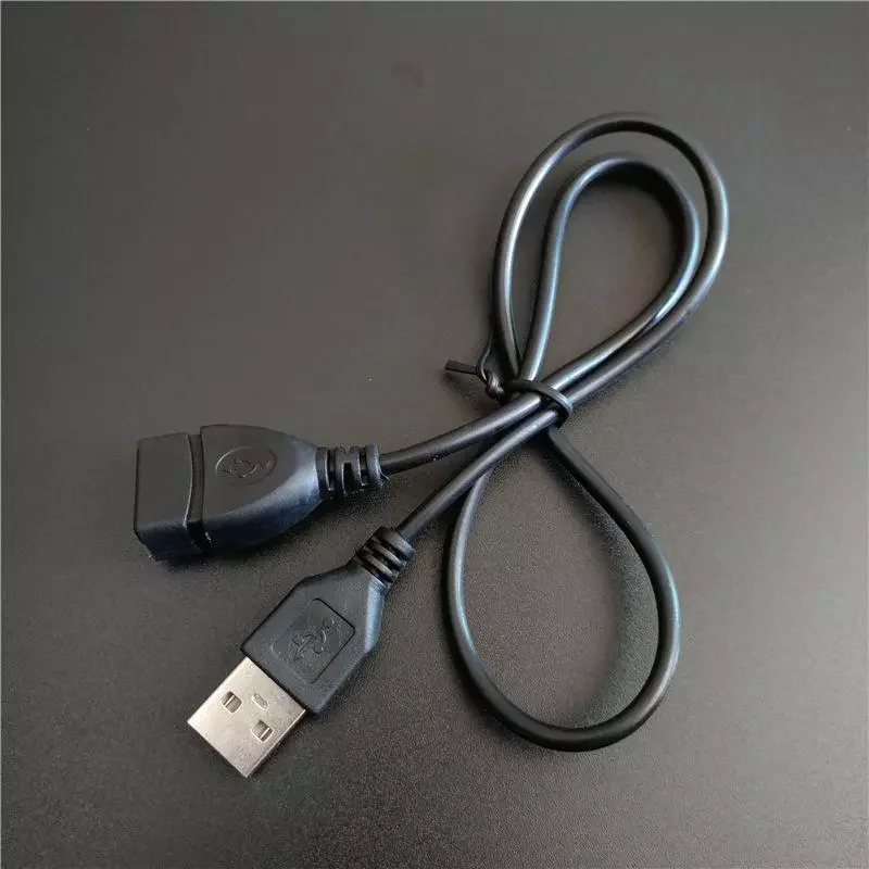 USB 2.0 Male to Female USB Cable Black Extender Cord Wire Super Speed Data Sync Extension Cable For PC Laptop Keyboard
USB 2.0 Male to Female USB Cable Black Extender Cord Wire Super Speed Data Sync Extension Cable For PC Laptop Keyboard