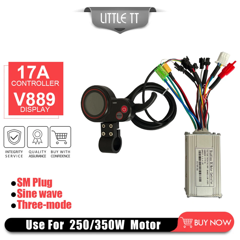 Sine Wave Controller + Display 24-48V 17A 250/350W For Kugoo M4 Electric Scooter Accessories Cycling Parts
Sine Wave Controller + Display 24-48V 17A 250/350W For Kugoo M4 Electric Scooter Accessories Cycling Parts