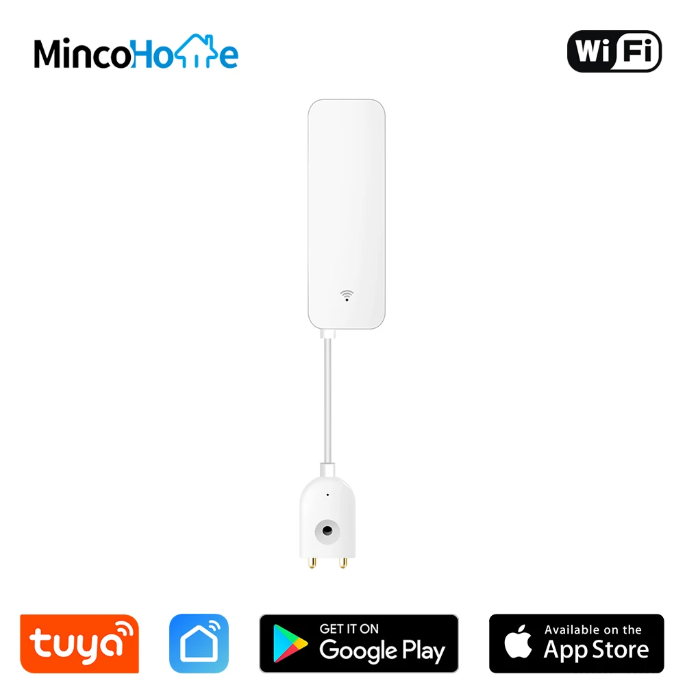 Smart Water Sensor WiFi Water Leakage Alarm Detector,Flood Alert Overflow Security Alarm System With Tuya Smart Life APP
Smart Water Sensor WiFi Water Leakage Alarm Detector,Flood Alert Overflow Security Alarm System With Tuya Smart Life APP