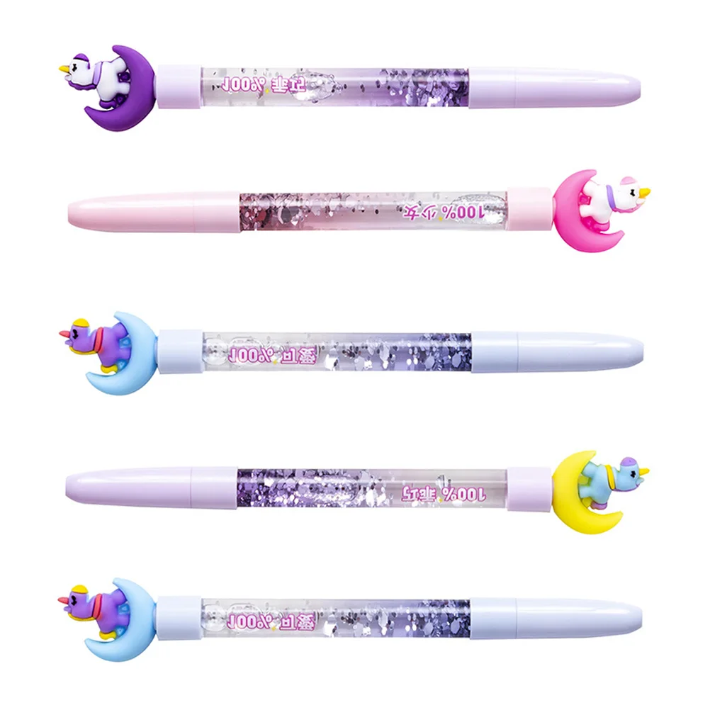 5Pcs Unicorn-shaped Writing Pens Cartoon Pens Household Student Sign Pens (Random Color)
5Pcs Unicorn-shaped Writing Pens Cartoon Pens Household Student Sign Pens (Random Color)