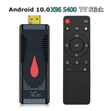 X96 S400 TV Stick Android 10.0 Allwinner H313 Smart Mini TV Dongle 2GB 16GB 1GB 8GB 2.4G Wifi 4K HD Media Player Set Top Box