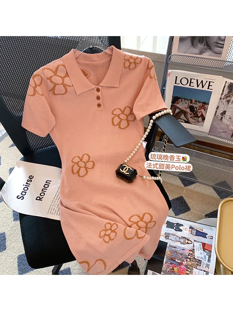2022 Short Sleeve Sexy Mini Dress Summer Women Fashion Streetwear Polo Neck Outfits Cute Pink Flower Y2K Party Clothing Female
2022 Short Sleeve Sexy Mini Dress Summer Women Fashion Streetwear Polo Neck Outfits Cute Pink Flower Y2K Party Clothing Female