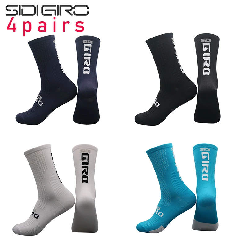 Men Cycling socks 4 pairs/set Sports Team Socks Football Basketball Compression stockings Trail Running bike Equipment Skiing
Men Cycling socks 4 pairs/set Sports Team Socks Football Basketball Compression stockings Trail Running bike Equipment Skiing