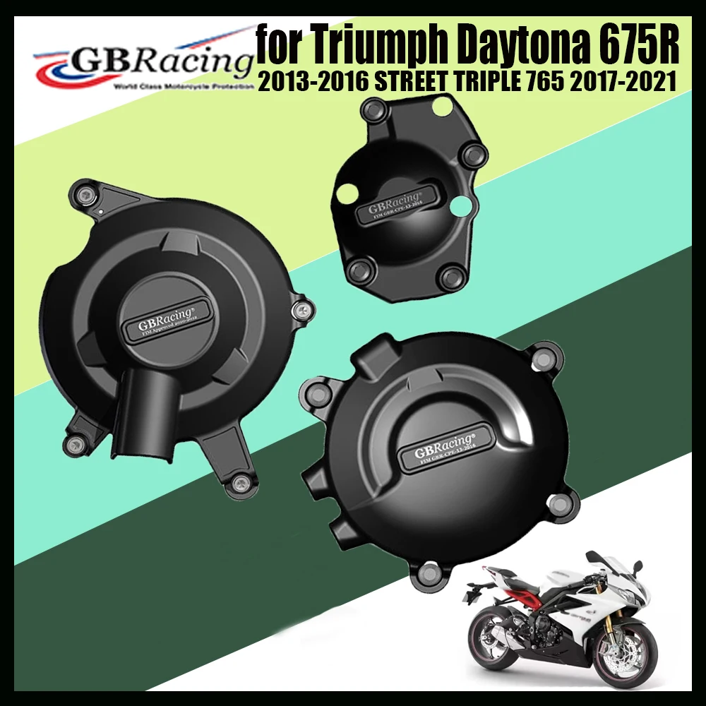 Motorcycles Engine Cover Protection Set Case for GB Racing for Triumph Daytona 675R 2013-2016 STREET TRIPLE 765 2017-2021 MOTO2
Motorcycles Engine Cover Protection Set Case for GB Racing for Triumph Daytona 675R 2013-2016 STREET TRIPLE 765 2017-2021 MOTO2