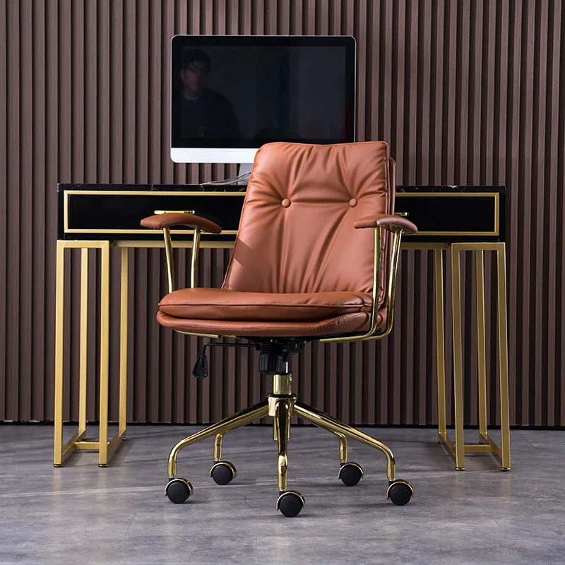 Swivel Individual Arm Office Living Room Chairs Relaxing Steel Modern Computer Chair Nordic Mecedora Household Items YX50LC
Swivel Individual Arm Office Living Room Chairs Relaxing Steel Modern Computer Chair Nordic Mecedora Household Items YX50LC