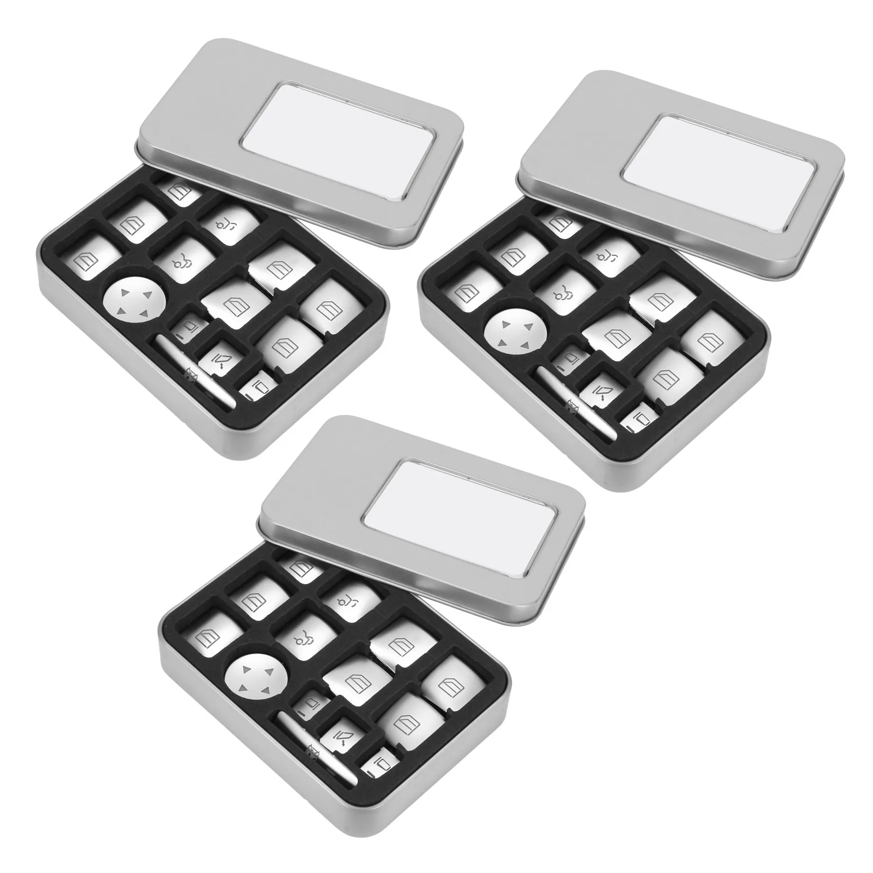 42X Car Window Glass Lift Button Sticker for Mercedes B C E Gla Cla Gl Ml Gle Class
42X Car Window Glass Lift Button Sticker for Mercedes B C E Gla Cla Gl Ml Gle Class
