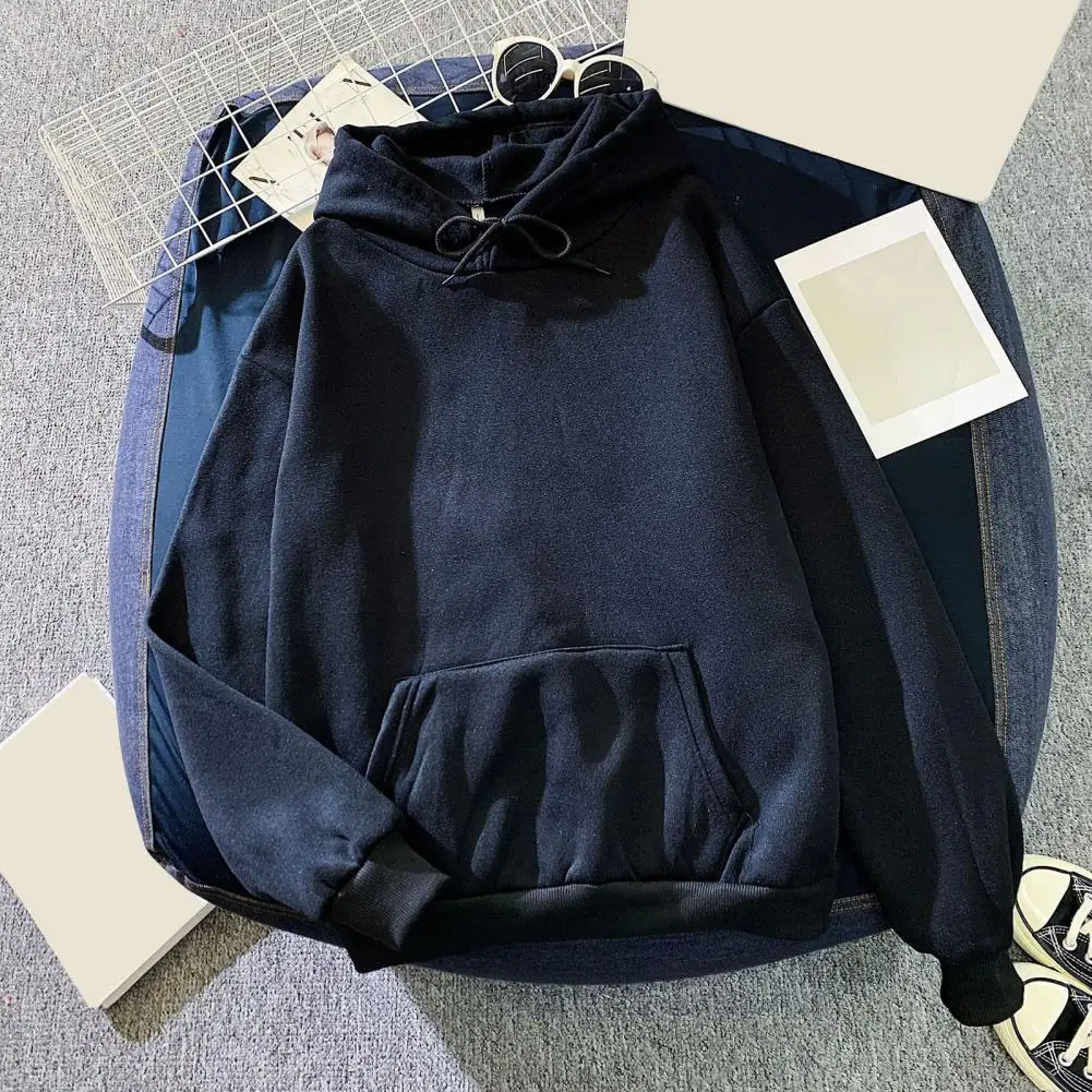 Chic Women Autumn Hoodie Drawstring Thermal Hat Plush Big Patch Pocket Spring Hoodie
Chic Women Autumn Hoodie Drawstring Thermal Hat Plush Big Patch Pocket Spring Hoodie