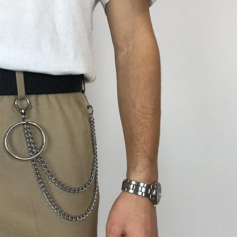 Layered Chain Keychain for Women Man Pant Jeans HipHop llaveros Punk Rock Trousers Chains Street Key Chain Hipster sleutelhanger
Layered Chain Keychain for Women Man Pant Jeans HipHop llaveros Punk Rock Trousers Chains Street Key Chain Hipster sleutelhanger