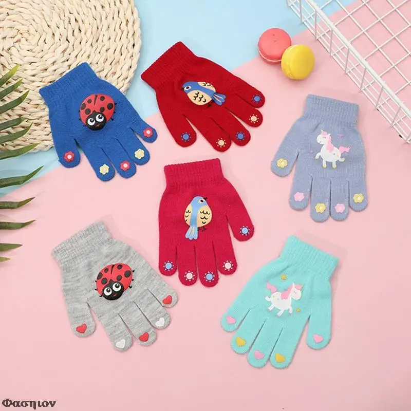 Kids Gloves Unicorn Winter Warm Gloves Mittens Christmas School Knit Full Finger Children Gloves Cartoon
Kids Gloves Unicorn Winter Warm Gloves Mittens Christmas School Knit Full Finger Children Gloves Cartoon