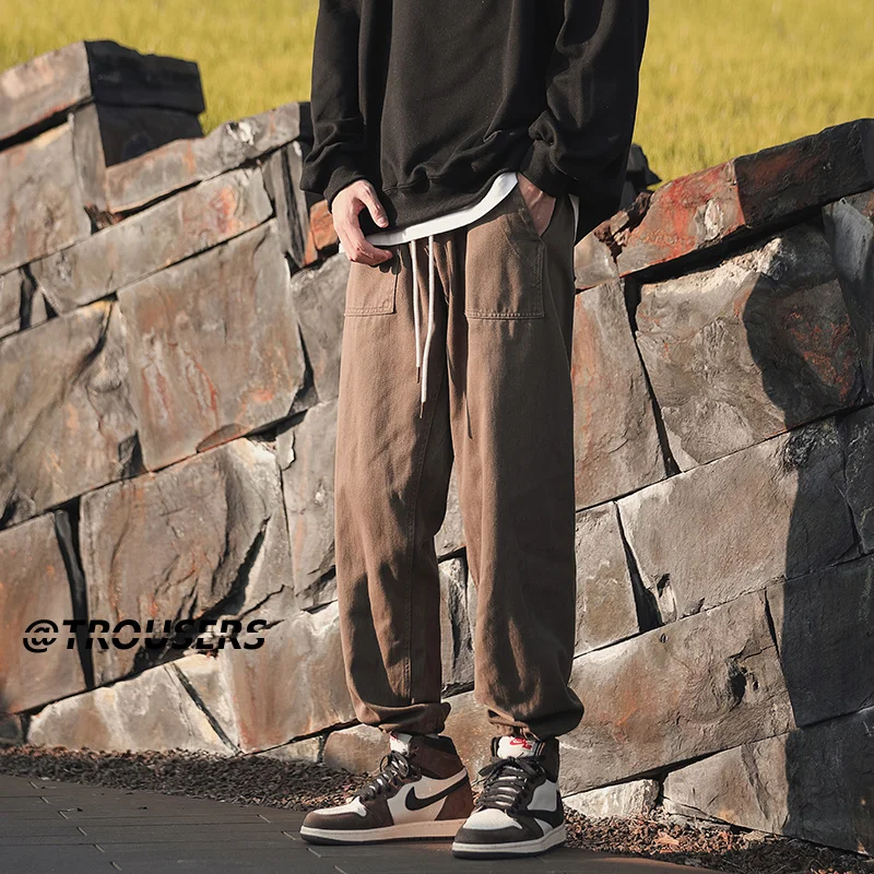Privathinker Cotton Men's Large Size Cargo Pants Solid Color Fashion Joggers Trousers Hip Hop Casual Male New Brand Pants
Privathinker Cotton Men's Large Size Cargo Pants Solid Color Fashion Joggers Trousers Hip Hop Casual Male New Brand Pants