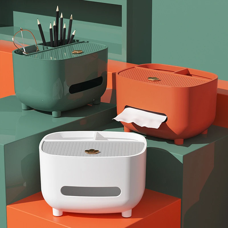 Multifunctional Tissue Storage Box Sundries Storage Ontainer Napkin Holder Living Room Stationery Organizer Box for Office Home
Multifunctional Tissue Storage Box Sundries Storage Ontainer Napkin Holder Living Room Stationery Organizer Box for Office Home
