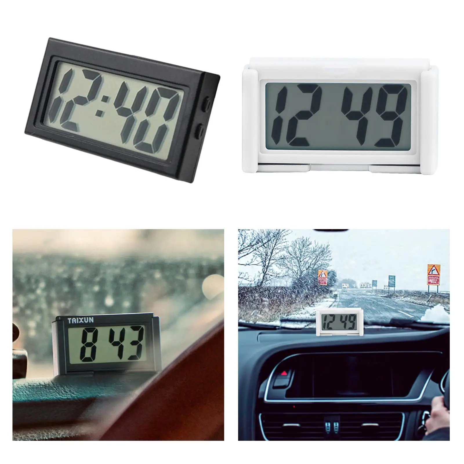 Mini Car Clock, Auto Dashboard Time, Electronic Digital Clock, Portable Digital Watch
Mini Car Clock, Auto Dashboard Time, Electronic Digital Clock, Portable Digital Watch
