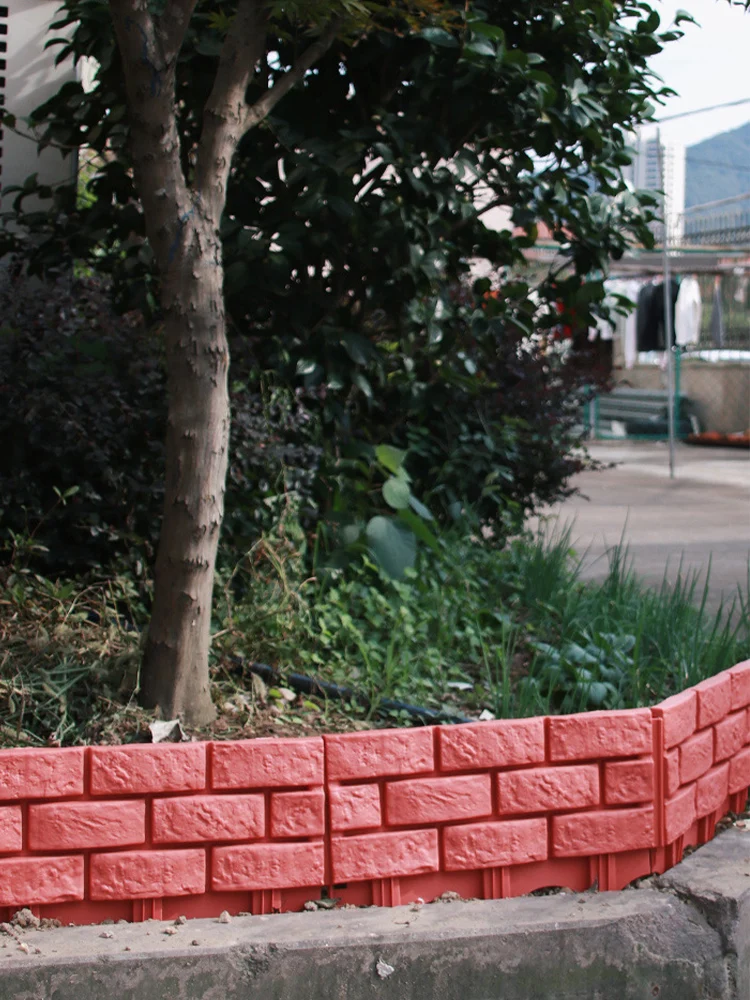2023 DIY Garden Fence Imitation Brick Pattern Plant Edge Border Weather Proof Plastic Landscape Path Panels Garden Edging Fence
2023 DIY Garden Fence Imitation Brick Pattern Plant Edge Border Weather Proof Plastic Landscape Path Panels Garden Edging Fence