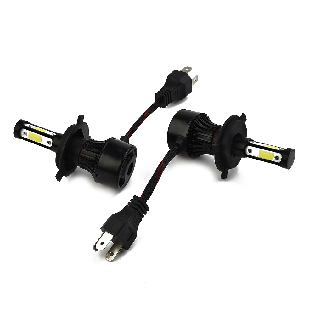 Headlight H4 COB LED Light Bulbs Car Headlight 2pcs/set Aviation 6063 Aluminum Profile Headlight Conversion Kit 100% Brand New
Headlight H4 COB LED Light Bulbs Car Headlight 2pcs/set Aviation 6063 Aluminum Profile Headlight Conversion Kit 100% Brand New