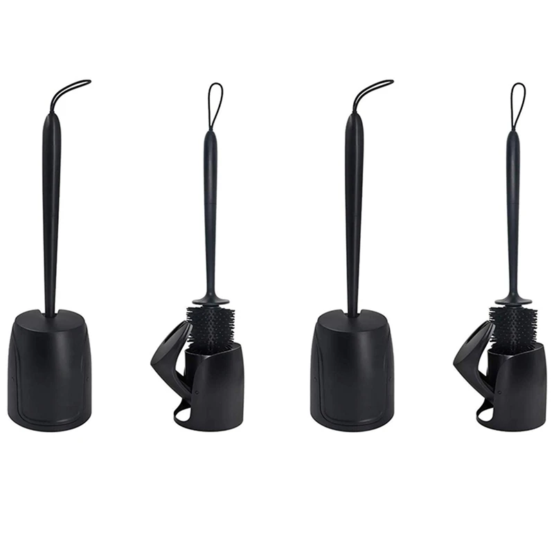 2X Toilet Brush With Holder, Silicone Brush Toilet Brush Cleaner For Bathroom Cleaning Supplies
2X Toilet Brush With Holder, Silicone Brush Toilet Brush Cleaner For Bathroom Cleaning Supplies