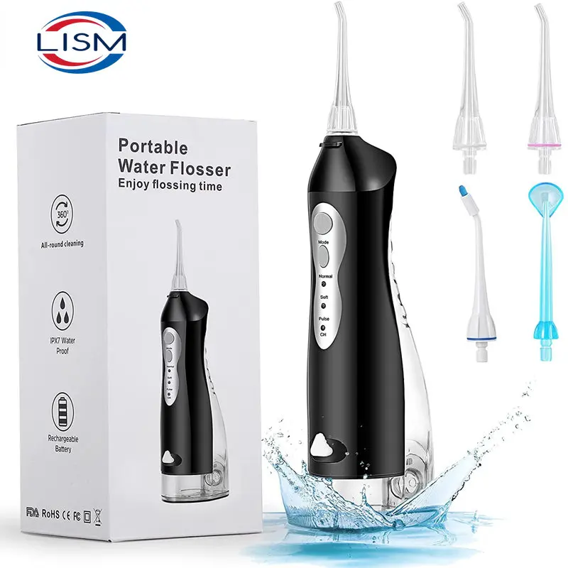 Oral Irrigator USB Rechargeable Water Flosser Portable Dental Water Jet 300ML Water Tank Waterproof Teeth Cleaner
Oral Irrigator USB Rechargeable Water Flosser Portable Dental Water Jet 300ML Water Tank Waterproof Teeth Cleaner