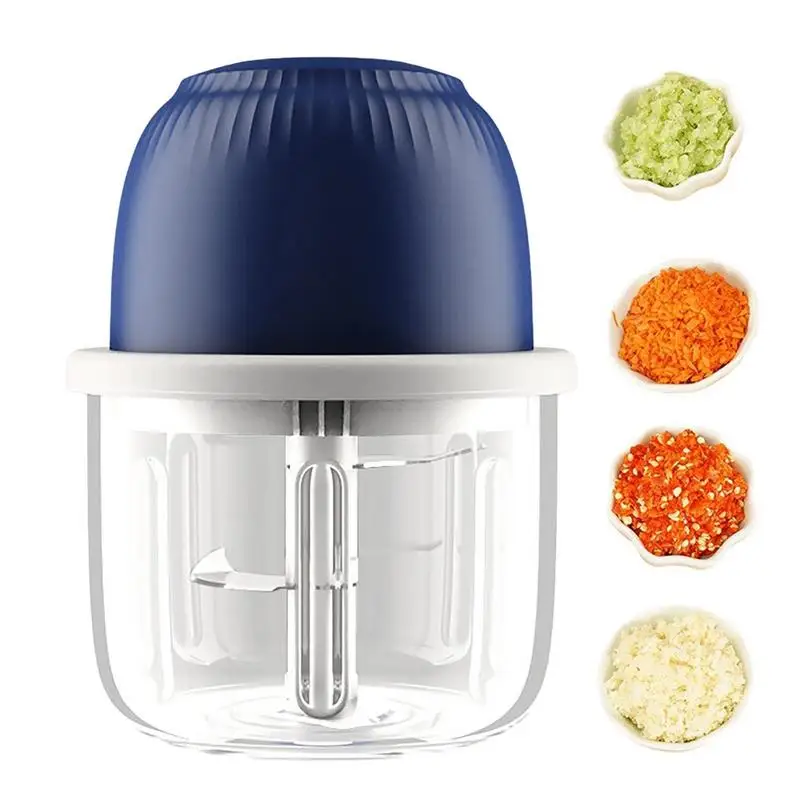

Electric Garlic Blender Electric Blender For Garlic Cordless Mini Onion Veg Cutter Rechargeable Kitchen Gadgets For Onion Chili