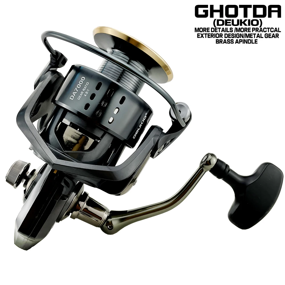 Max Drag 15kg Fishing Reel Spinning Reel 2000-7000 Series 5.2:1 / 4.9:1 Gear Ratio High Intensity Body Freshwater Reels
Max Drag 15kg Fishing Reel Spinning Reel 2000-7000 Series 5.2:1 / 4.9:1 Gear Ratio High Intensity Body Freshwater Reels