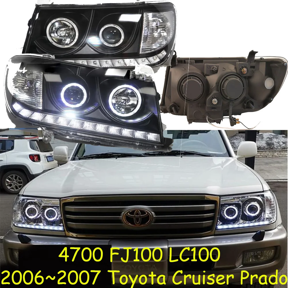 Car Bumper FJ100 Headlamp Toyota Cruiser Prado LC100 Headlight 4700 UZJ100 2006~2007y Car Accessories Prado Daytime Light
Car Bumper FJ100 Headlamp Toyota Cruiser Prado LC100 Headlight 4700 UZJ100 2006~2007y Car Accessories Prado Daytime Light