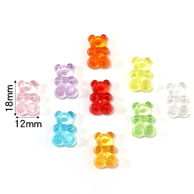 Diy resin accessories transparent bear bracelet material mobile phone shell material headdress necklace pendant diy accessories
Diy resin accessories transparent bear bracelet material mobile phone shell material headdress necklace pendant diy accessories