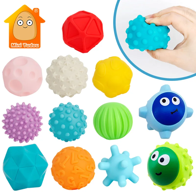 6-12PCS Baby Ball Toy Soft Infant Training Touch Senses Set Textured Rubber Massage Plastic Hand Ball Toys For Children Gift
6-12PCS Baby Ball Toy Soft Infant Training Touch Senses Set Textured Rubber Massage Plastic Hand Ball Toys For Children Gift