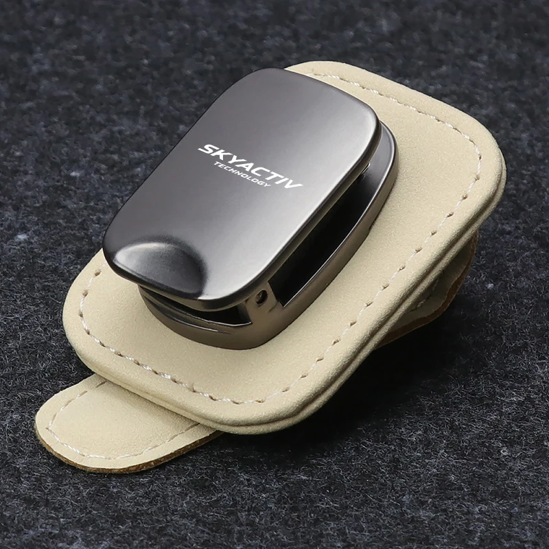 Замшевый автомобильный держатель для очков из алюминиевого сплава, органайзер для солнцезащитного козырька для Mazda Axela 3 6 Atenza CX-30 CX-5 CX-8 CX-9 MX-5 BT-50
Замшевый автомобильный держатель для очков из алюминиевого сплава, органайзер для солнцезащитного козырька для Mazda Axela 3 6 Atenza CX-30 CX-5 CX-8 CX-9 MX-5 BT-50