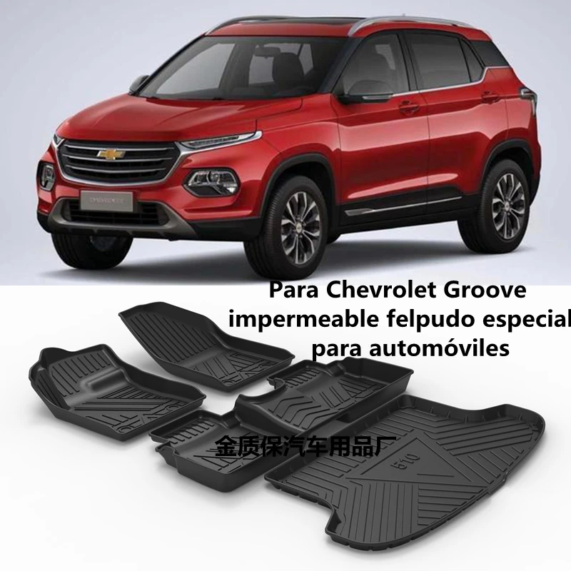 Водонепроницаемый коврик для Chevrolet Groove, любой погоды, напольный коврик с желобом, коврик для багажника, полный комплект, отделка для паз, водонепроницаемые коврики
Водонепроницаемый коврик для Chevrolet Groove, любой погоды, напольный коврик с желобом, коврик для багажника, полный комплект, отделка для паз, водонепроницаемые коврики
