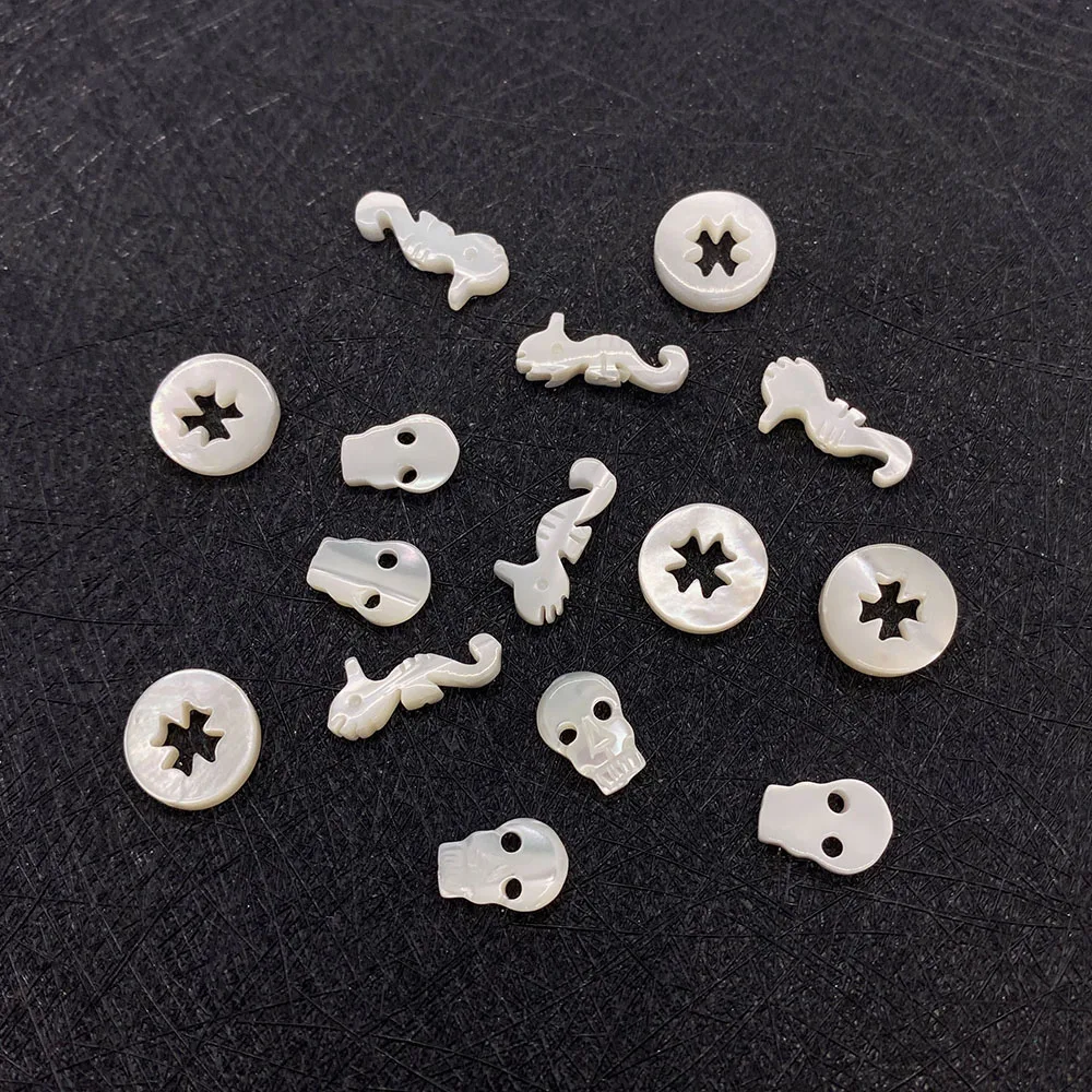 5-Pack Natural Seawater Shells Seahorse Skull Round Loose Beads Charm Fashion Women's Jewelry DIY Necklace Earrings Accessories
5-Pack Natural Seawater Shells Seahorse Skull Round Loose Beads Charm Fashion Women's Jewelry DIY Necklace Earrings Accessories