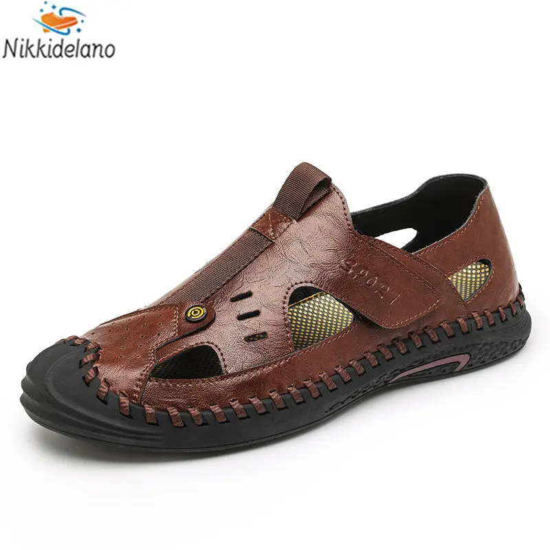 New Summer Sandals Men Breathable Outdoor Luxury Brand Casual Slides Lightweight Slip-on Men's Sandals Beach Shoes Plus Size
New Summer Sandals Men Breathable Outdoor Luxury Brand Casual Slides Lightweight Slip-on Men's Sandals Beach Shoes Plus Size