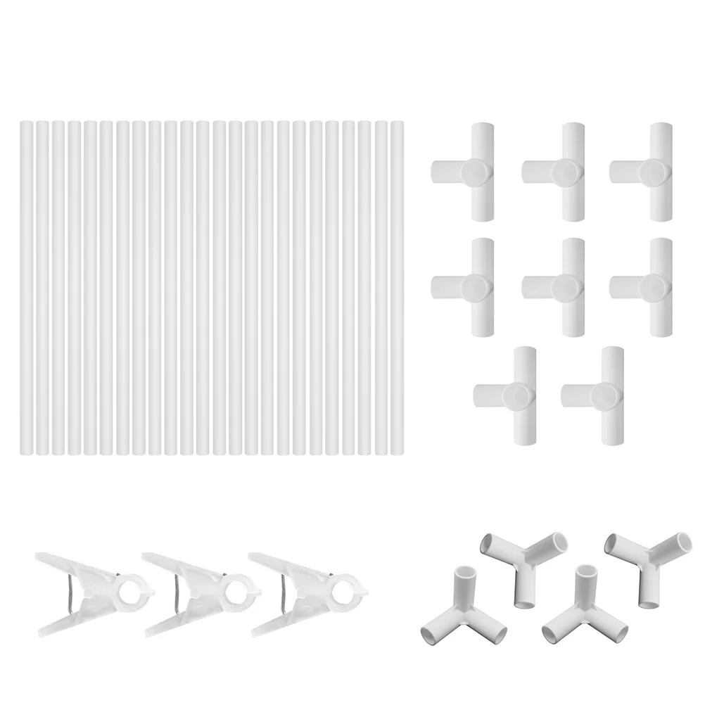 1 Set Trellis Plastic Lightweight Supportive Gardening Rack Flower Trellis
1 Set Trellis Plastic Lightweight Supportive Gardening Rack Flower Trellis