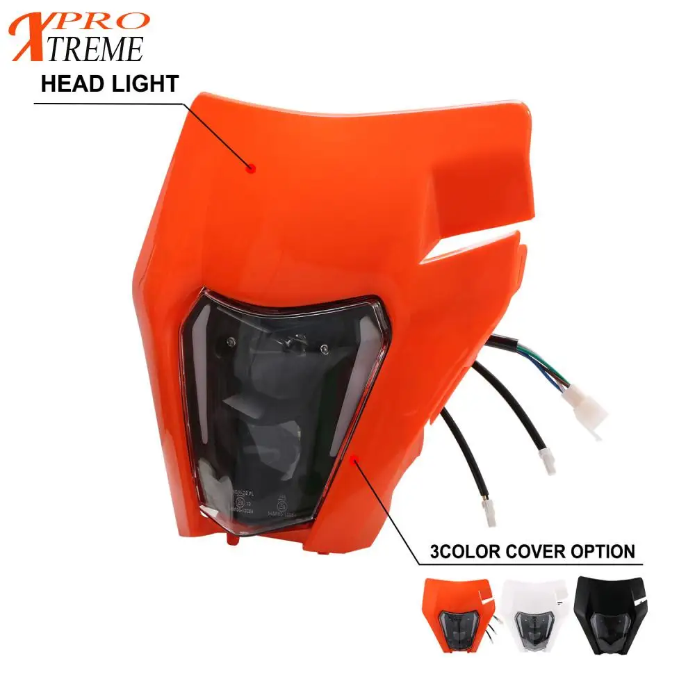 Motorcycle LED Headlight HeadLamp Head Light Lamp For KTM SX XC SXF XCF EXC EXCF Six Day Enduro 125 250 350 450 500 530 690
Motorcycle LED Headlight HeadLamp Head Light Lamp For KTM SX XC SXF XCF EXC EXCF Six Day Enduro 125 250 350 450 500 530 690