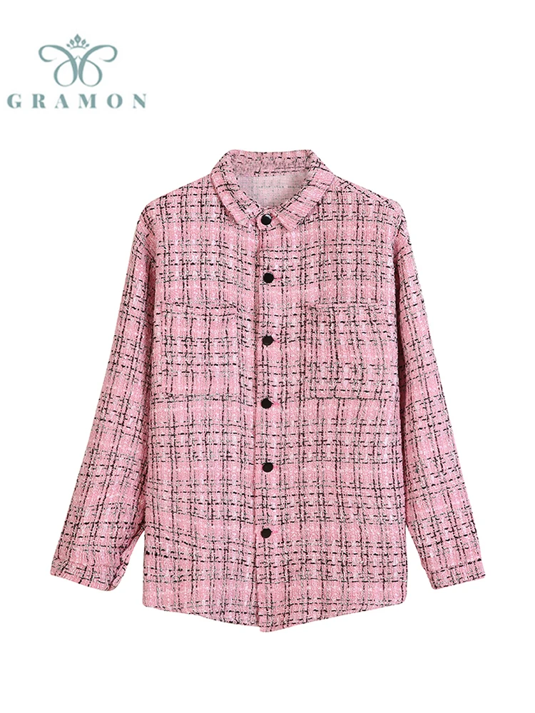 Autumn Winter Jacket Women 2022 Ins New Loose Long Sleeve Lapel Women's Coat Y2k Streetwear Jacket Female Korean Fashion Tops
Autumn Winter Jacket Women 2022 Ins New Loose Long Sleeve Lapel Women's Coat Y2k Streetwear Jacket Female Korean Fashion Tops