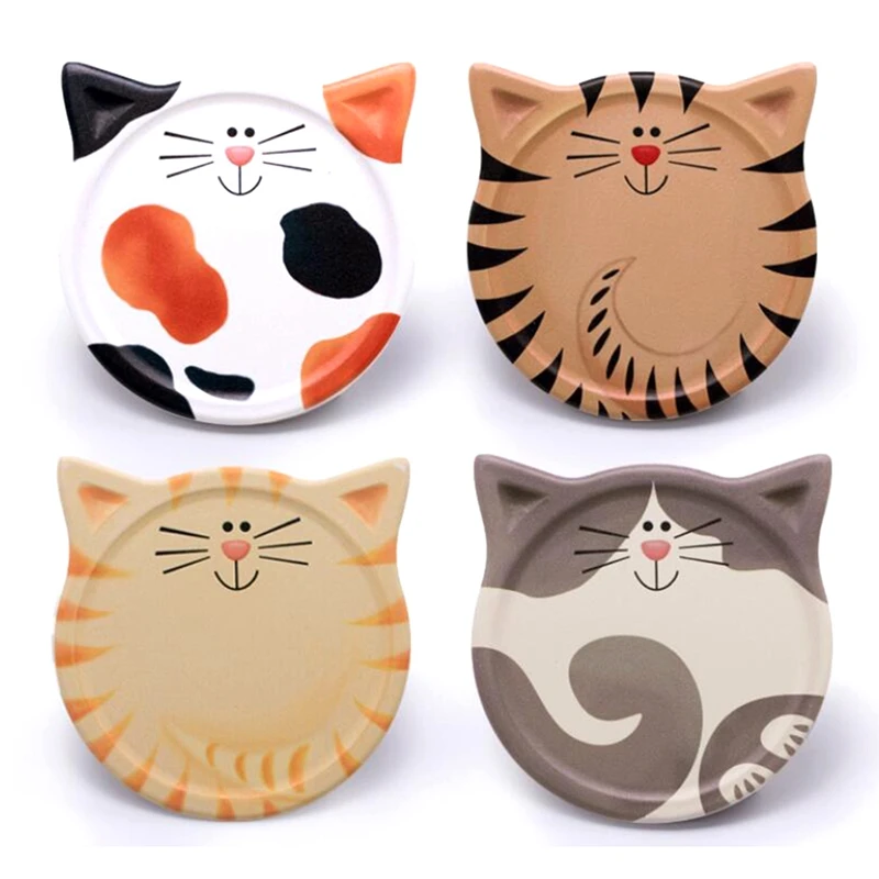 4 Pcs Drink Coaster,Water-Absorbing Ceramic Coaster,Cute Cat Coaster,For Coffee Table,Milk,Coffee,Hot Drink,Etc
4 Pcs Drink Coaster,Water-Absorbing Ceramic Coaster,Cute Cat Coaster,For Coffee Table,Milk,Coffee,Hot Drink,Etc