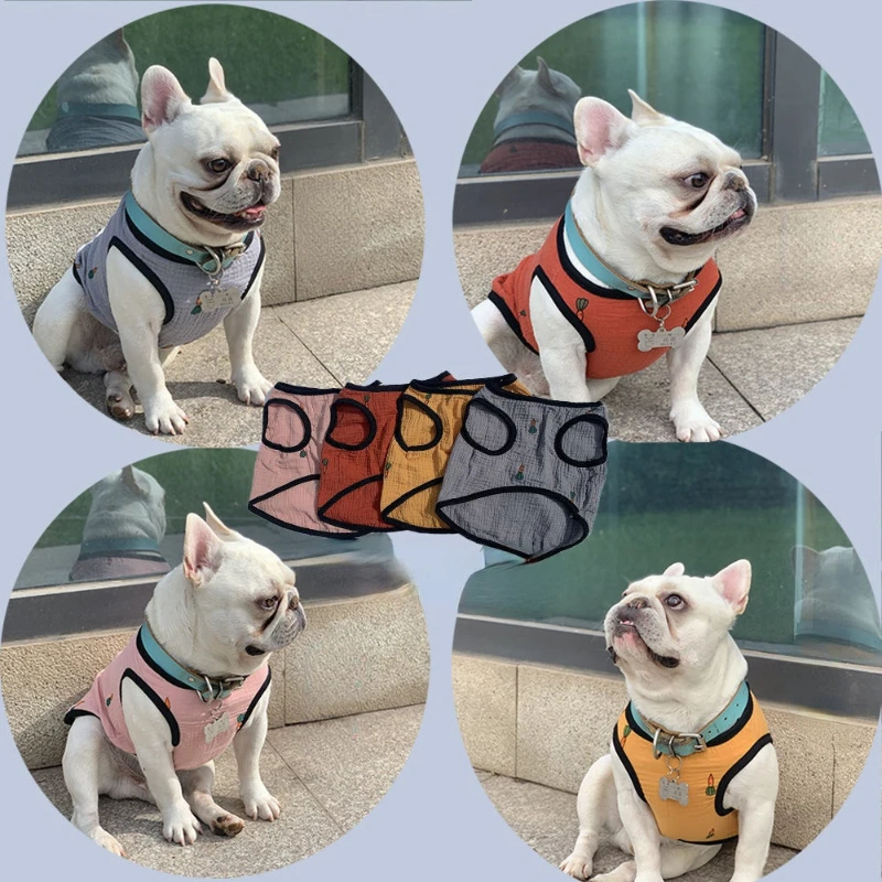 Spring and Summer New Pet Clothes Cotton Dog Vest Chihuahua Dog Clothes Small and Medium Dogs Yorkshire Schnauzer Dog Clothing
Spring and Summer New Pet Clothes Cotton Dog Vest Chihuahua Dog Clothes Small and Medium Dogs Yorkshire Schnauzer Dog Clothing