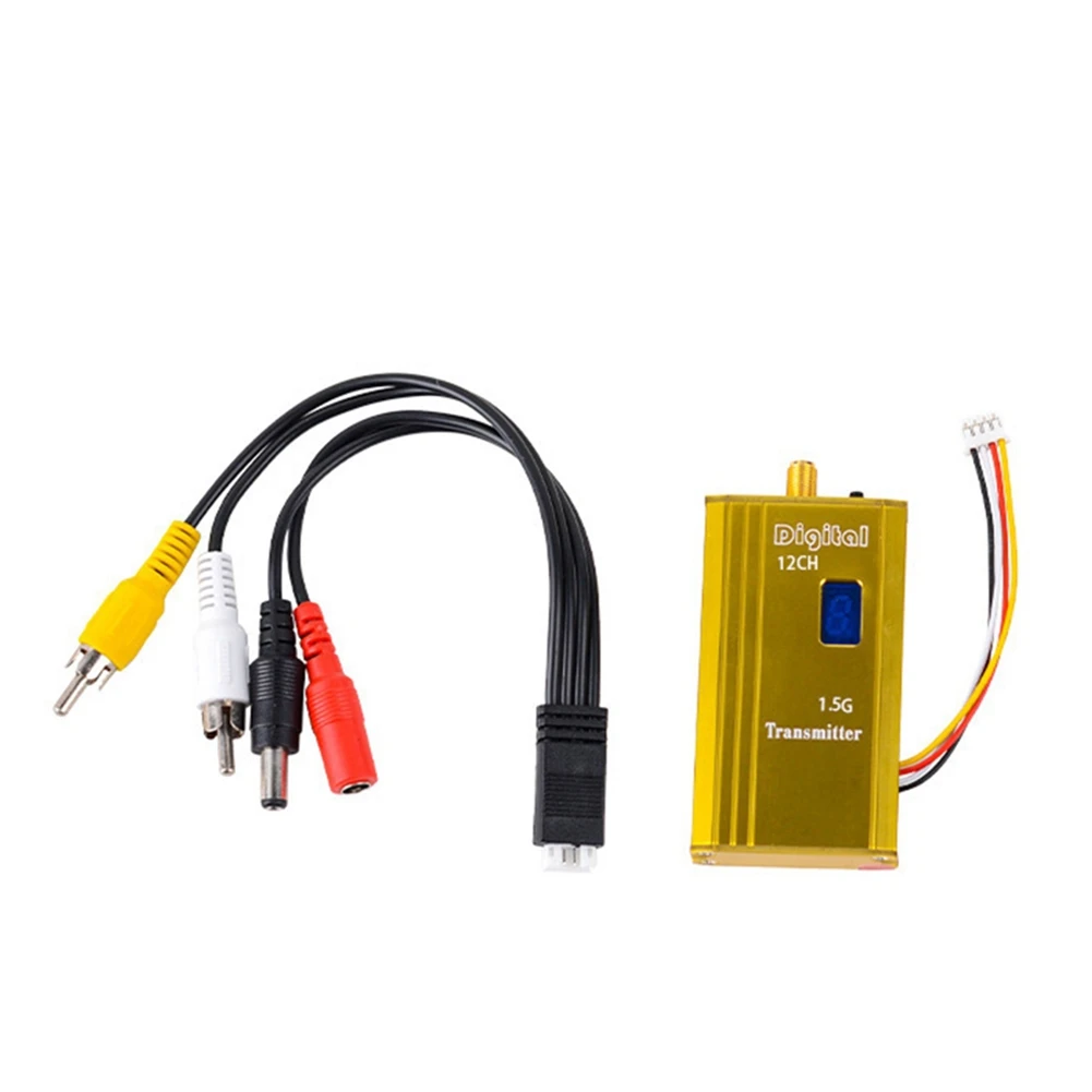 1 5G 5 W FPV VTX 12CH 1500mW аудио видео передатчик для квадрокоптера RC дрона самолета
