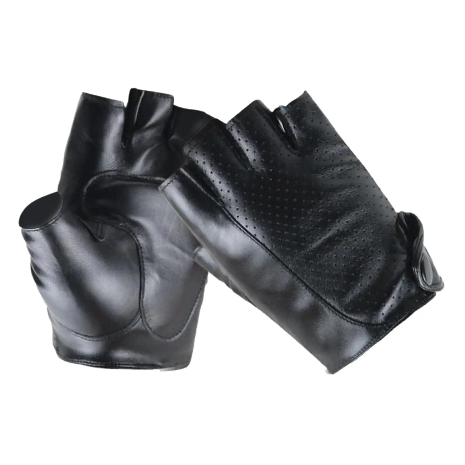 Shockproof Half Finger Gloves Breathable Wear Resistant PU Leather Gloves for Women Men Motorcycle Outdoor Riding Hiking
Shockproof Half Finger Gloves Breathable Wear Resistant PU Leather Gloves for Women Men Motorcycle Outdoor Riding Hiking