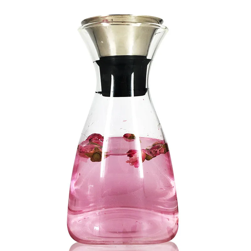 Heat Resistant Teapot Cold Water Jug Juice Kettle Glass Wine Decanter with Filter Lid Big Capacity 34oz
Heat Resistant Teapot Cold Water Jug Juice Kettle Glass Wine Decanter with Filter Lid Big Capacity 34oz
