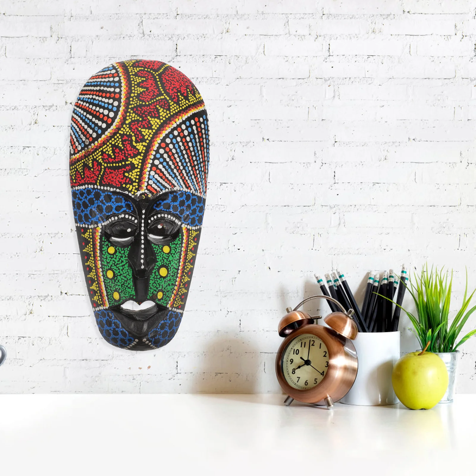 Tiki Mask Wall Wall Mask Decor Wall Mask Ornament Tribal Mask Ornament Tiki Decor (Random Style)
Tiki Mask Wall Wall Mask Decor Wall Mask Ornament Tribal Mask Ornament Tiki Decor (Random Style)