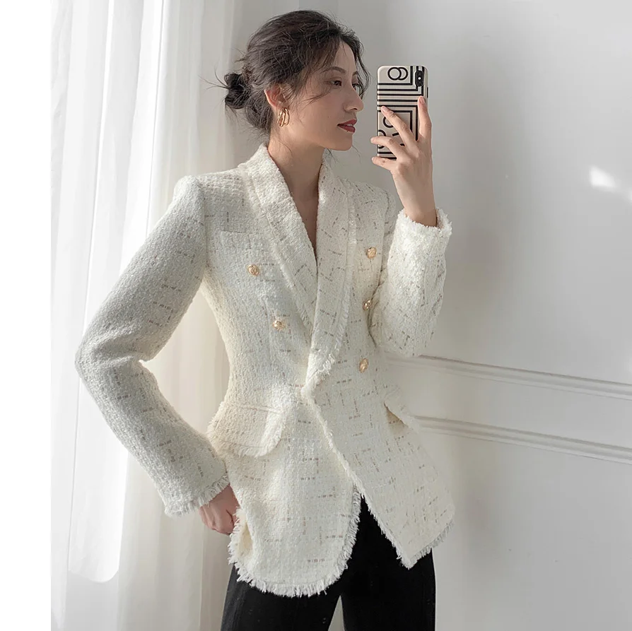 Luxury Designer Jacket Women 2023 Spring Autumn Office Lady Niche Slim Blazers Coat High Quality
Luxury Designer Jacket Women 2023 Spring Autumn Office Lady Niche Slim Blazers Coat High Quality