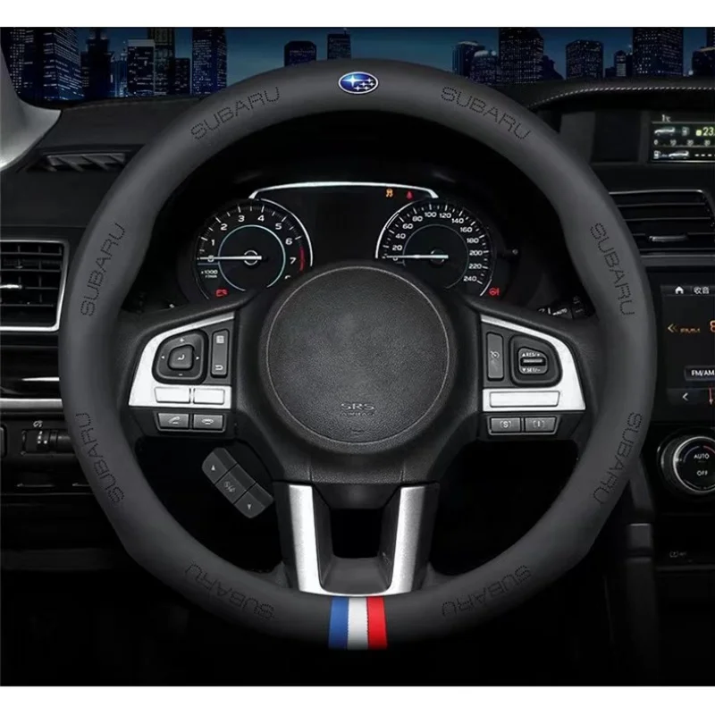 Car PU leather steering wheel Cove For Subaru Tribeca Impreza WRX BRZ Outback Forester Legacy XV STI Lion Auto Logo Decoration
Car PU leather steering wheel Cove For Subaru Tribeca Impreza WRX BRZ Outback Forester Legacy XV STI Lion Auto Logo Decoration