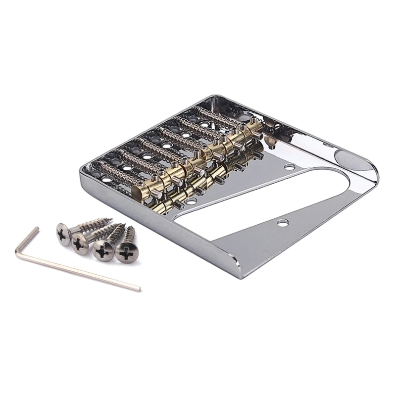 Y1QE Durable 6 String Flat Saddle Tremolo Brass Bridge System Adjustable Electric Guitar Stringed Instrument Part Accessories
Y1QE Durable 6 String Flat Saddle Tremolo Brass Bridge System Adjustable Electric Guitar Stringed Instrument Part Accessories