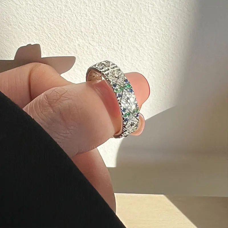 FMILY Exquisite Angel's Eye Ring 925 Sterling Silver Micro-set Zircon Shiny Temperament Elegant Jewelry for Girlfriend Gifts
FMILY Exquisite Angel's Eye Ring 925 Sterling Silver Micro-set Zircon Shiny Temperament Elegant Jewelry for Girlfriend Gifts