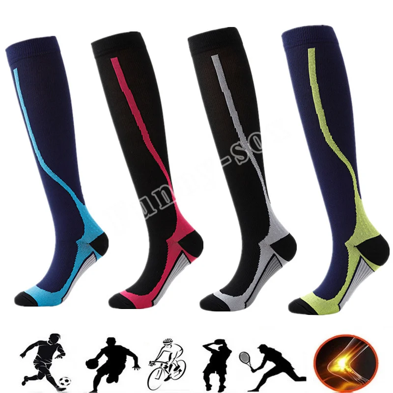 Football Socks Non-slip Long Tube Socks Striped Soccer Socks Compression Stockings Outdoor Sports Gym Compression Stocking
Football Socks Non-slip Long Tube Socks Striped Soccer Socks Compression Stockings Outdoor Sports Gym Compression Stocking