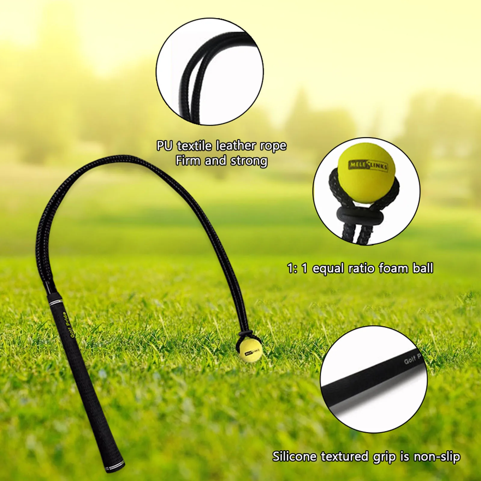 Golf Swing Trainer Aid Stick Power Strength Tempo Training Exercise Universal Swing Practice Training Portable Golf Accessories
Golf Swing Trainer Aid Stick Power Strength Tempo Training Exercise Universal Swing Practice Training Portable Golf Accessories