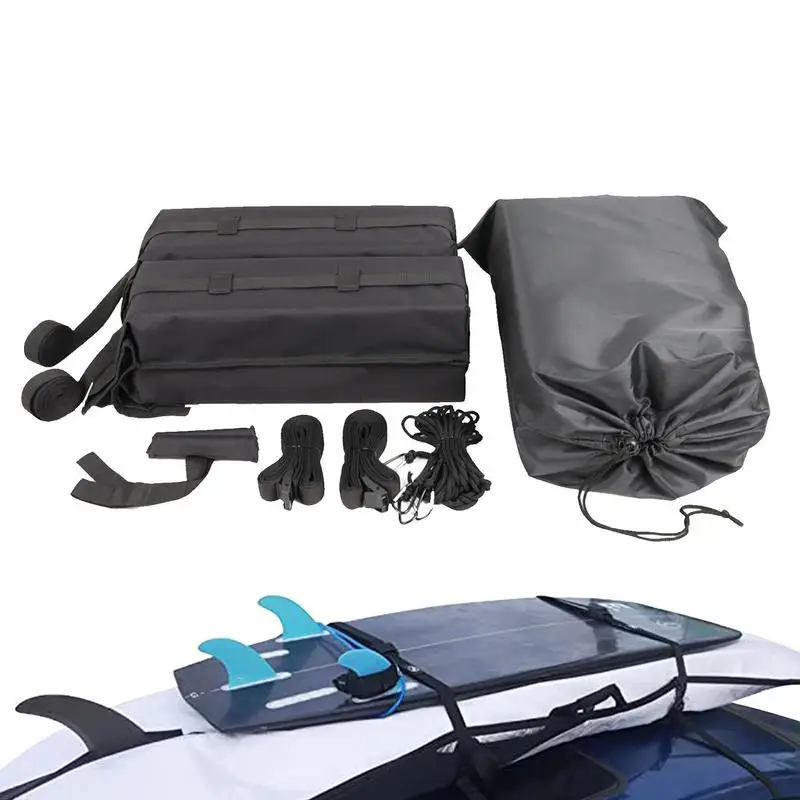 Universal Car Roof Rack Space Saving Easy To Install Car Roof Luggage Rack Soft Roof Strips To Fix Kayaks Surfboards On The Roof
Universal Car Roof Rack Space Saving Easy To Install Car Roof Luggage Rack Soft Roof Strips To Fix Kayaks Surfboards On The Roof