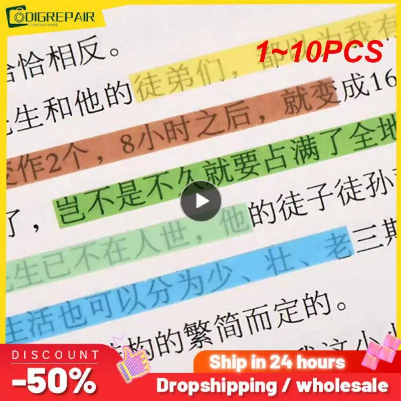 1~10PCS 300 Sheets Colorful Fluorescent Sticky Notes for Translucent Waterproof Student Stationery Supplies Studying Planners
1~10PCS 300 Sheets Colorful Fluorescent Sticky Notes for Translucent Waterproof Student Stationery Supplies Studying Planners
