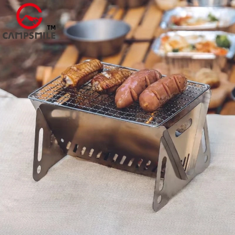 Outdoor Folding Barbecue Grill Heating Stove Lightweight Portable Camping Rack Net Firewood Stainless Steel BBQ Picnic Equipment
Outdoor Folding Barbecue Grill Heating Stove Lightweight Portable Camping Rack Net Firewood Stainless Steel BBQ Picnic Equipment