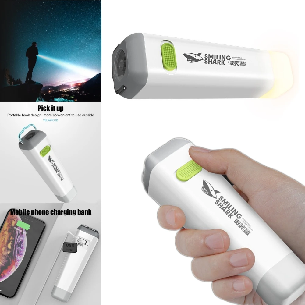Портативная лампа с USB-зарядкой, водонепроницаемый Мощный светодиодный фонарик, 3 режима яркости, для экстренных ситуаций в кемпинге
Портативная лампа с USB-зарядкой, водонепроницаемый Мощный светодиодный фонарик, 3 режима яркости, для экстренных ситуаций в кемпинге