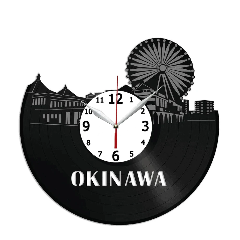 Виниловые настенные часы Okinawa Skyline, уникальное винтажное настенное искусство, персонализированное украшение для дома, 12 дюймов
Виниловые настенные часы Okinawa Skyline, уникальное винтажное настенное искусство, персонализированное украшение для дома, 12 дюймов
