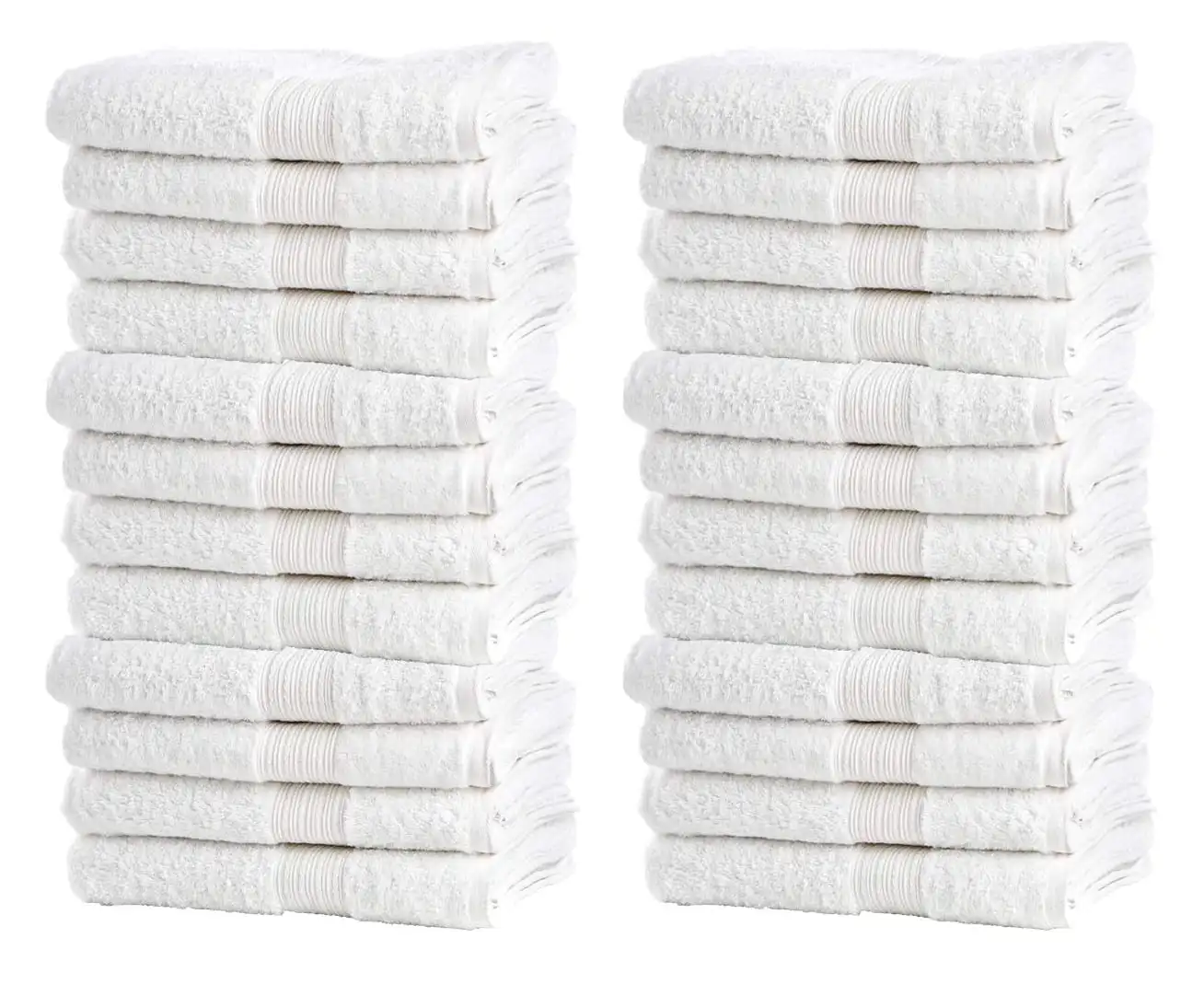 Bulk Spa White Wash Cloths 24 Pk - 12” x 12” – Thick Loop Pile Face Towels and Washcloths
Bulk Spa White Wash Cloths 24 Pk - 12” x 12” – Thick Loop Pile Face Towels and Washcloths